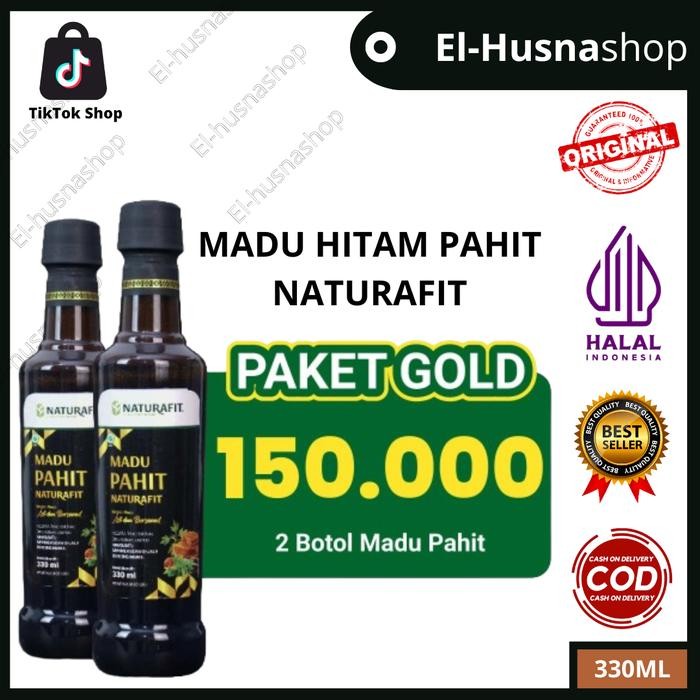 

Terlaris- Madu Hitam Pahit Naturafit Paket Gold 2 Botol Asli Original -Gratisongkir