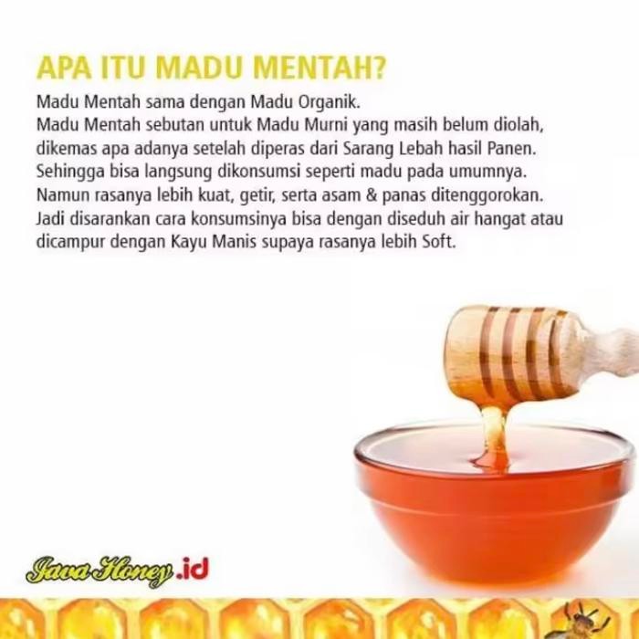 

Terlaris- Madu Mentah Asli 1 Liter Java Honey ( Rawhoney 100% Unpasteurized) -Gratisongkir