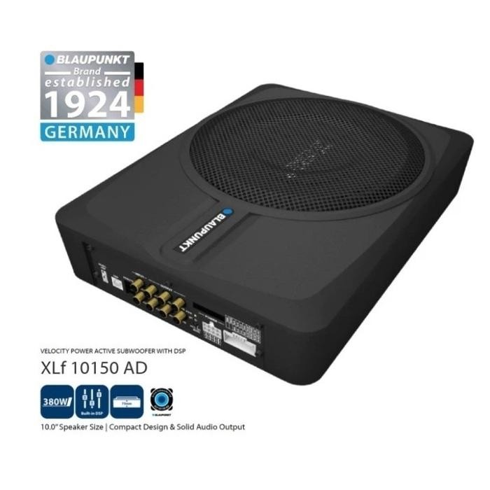TOP BLAUPUNKT ACTIVE SUBWOOFER + DSP 10" POWER PROCESSOR XLF 10150 AD -
