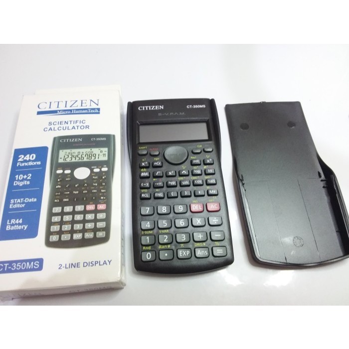 

kalkulator / alat hitung Citizen CT 350 MS Scientific ilmiah