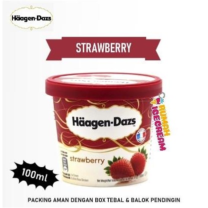 

NewZbgt- Ice cream Strawberry Haagen Dazs Cup