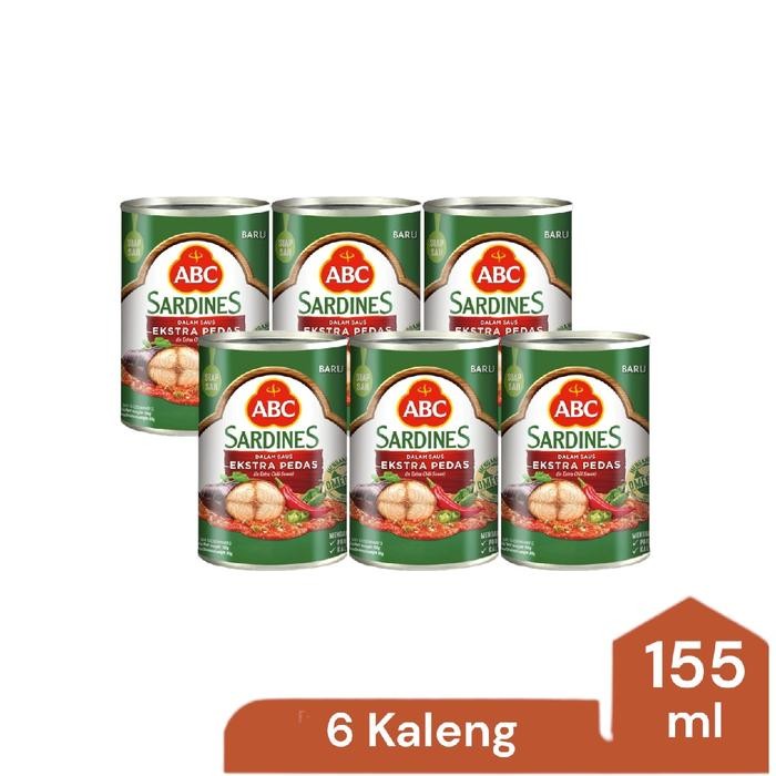 

NewZbgt- Sarden Abc Ekstra Pedas 6klg x 155ml