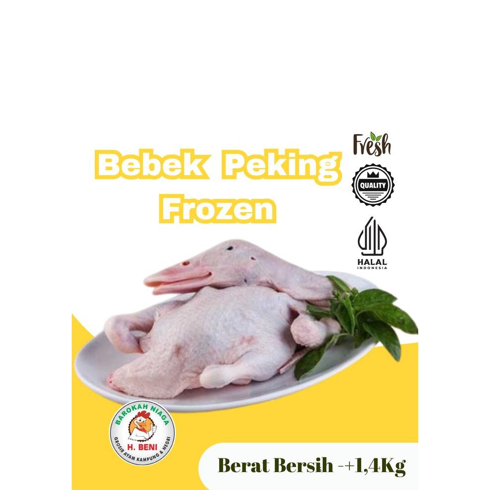 

NewZbgt- BEBEK PEKING HIDUP -+2KG BERSIH -+1,4KG FREE REQUEST