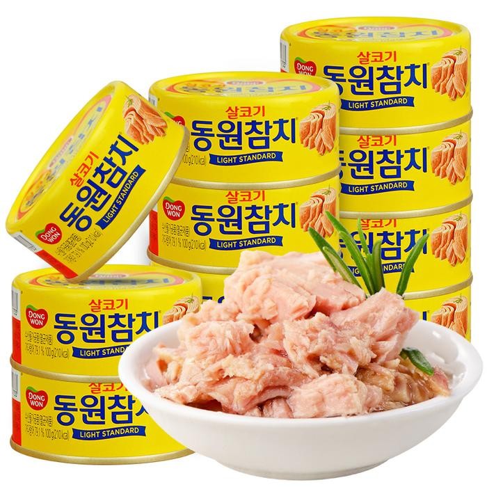 

NewZbgt- Dongwon Camci Light Standard/Style Tuna in Oil 150gr