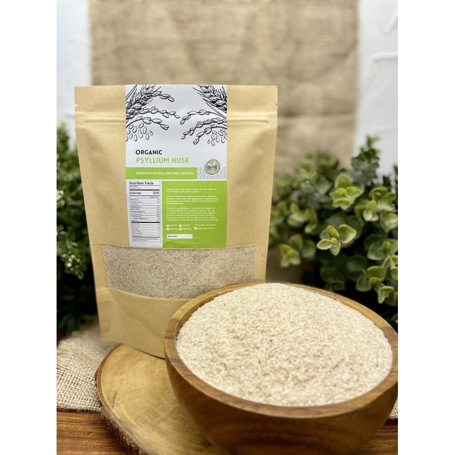 

NewZbgt- Orghanic Psyllium Husk 250 gram Pure / Psyllium Husk Serbuk Kasar