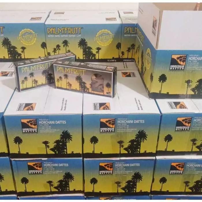 

NewZbgt- 1 Dus Kurma Palm Frutt 500 Gram Isi 12 Pcs Original Tunisian Palm Frutt