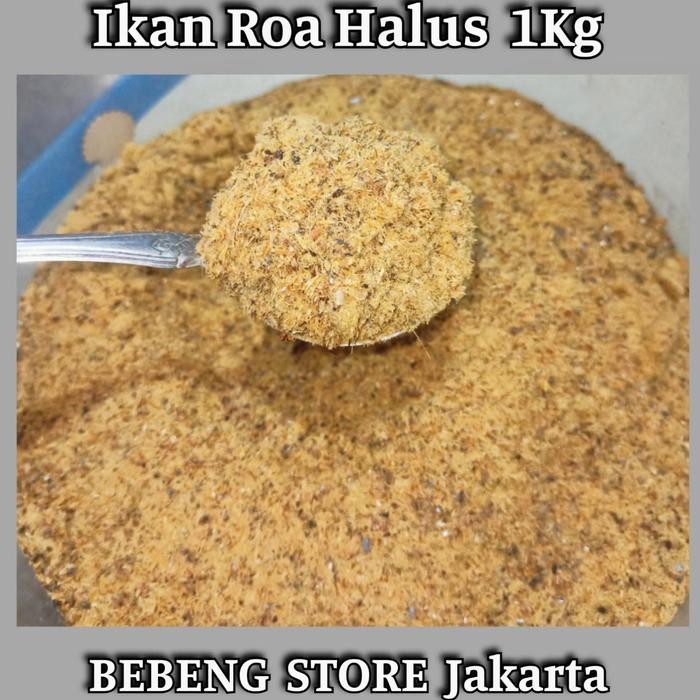 

NewZbgt- ikan roa halus TERMURAH 1 kg / ikan roa / roa / ikan asap