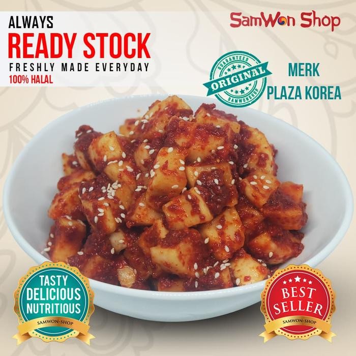 

NewZbgt- KIMCHI LOBAK FRESH (1 KG) PLAZA KOREA - MAKANAN KOREA)