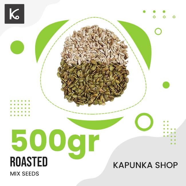 

NewZbgt- Mix Seed Roasted 500 gram/ Roasted mixseed/kuaci,Pumpkin panggang