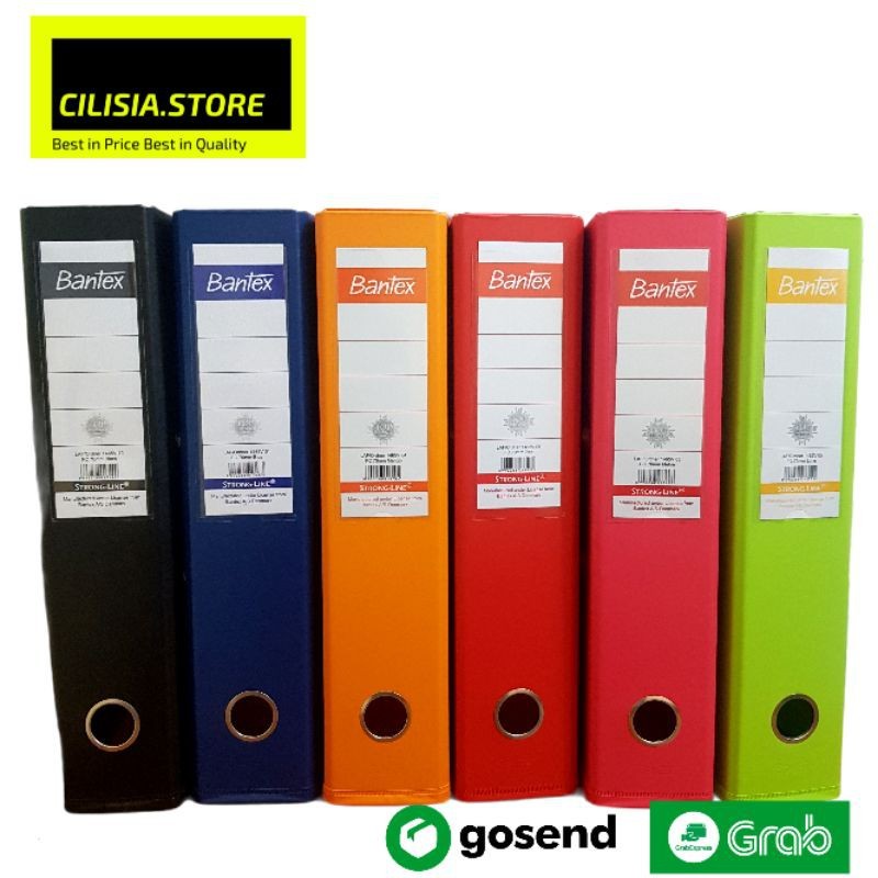 

Odner Binder Bantex Folio F4 1465 Lebar 7cm with Rado & Finger Ring