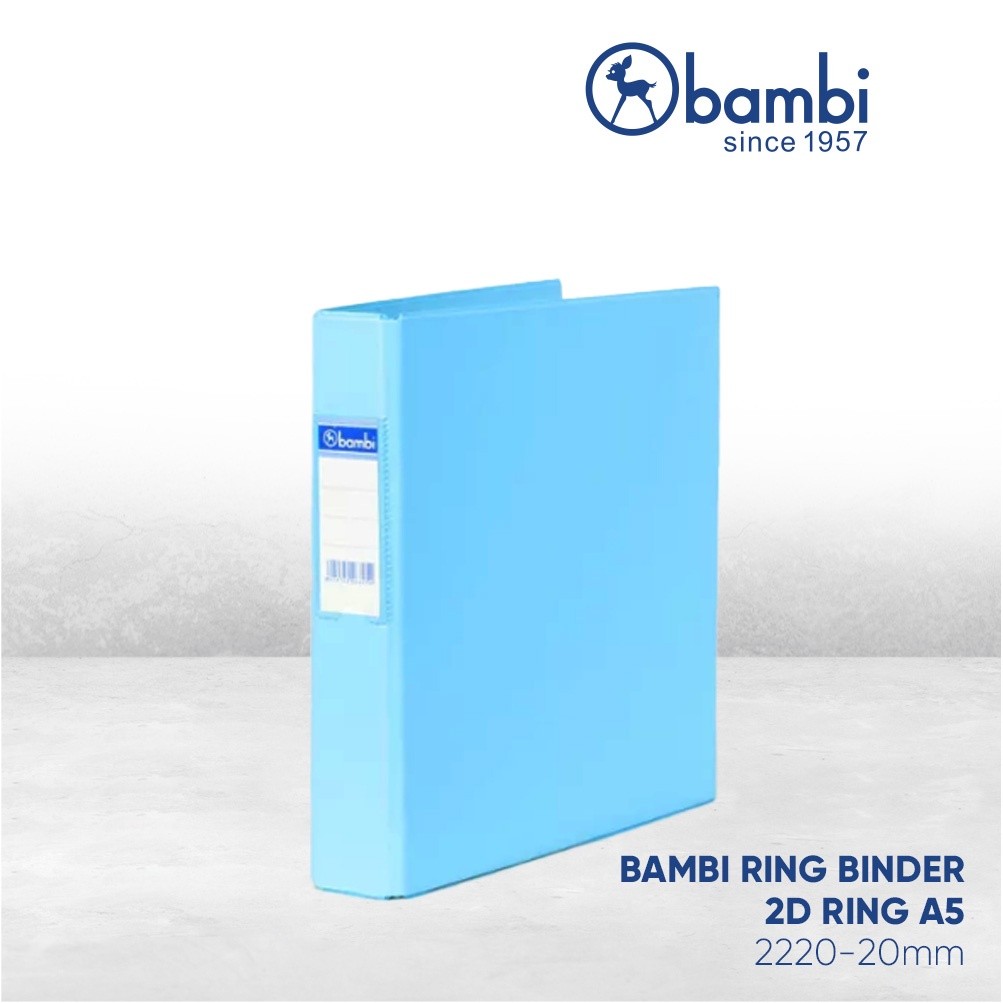 

Bambi Ring Binder A5 2 Ring Photocard / Namecard / Presentation / Album kode 2220