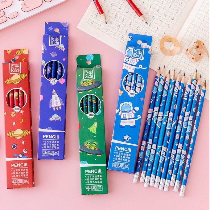 

Pensil Astronot Lucu Isi 10 Pcs
