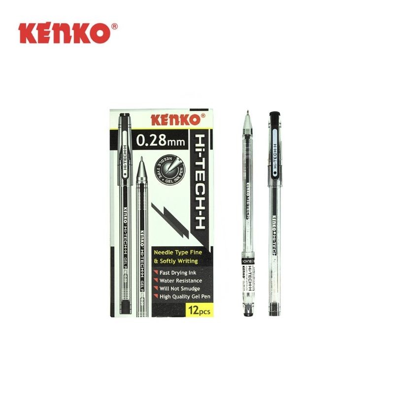 

Pulpen Kenko Hitech-H / 0.28 / (1pak/12pcs)