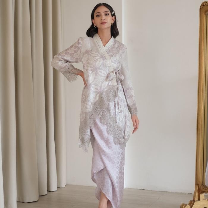 Syamira- Arumi Series - Batik Viscose by Kartini's Label Baju Motif Wanita Kimono Lilit