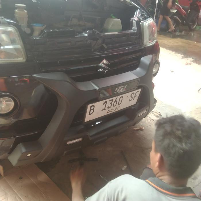 Bumper Guard Depan Mobil Suzuki Apv Model Luxury