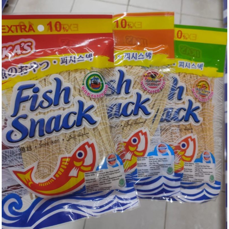 

Snack Ikan Ika's Fish Snack dari Ika's 50 gr 3 Varian Rasa