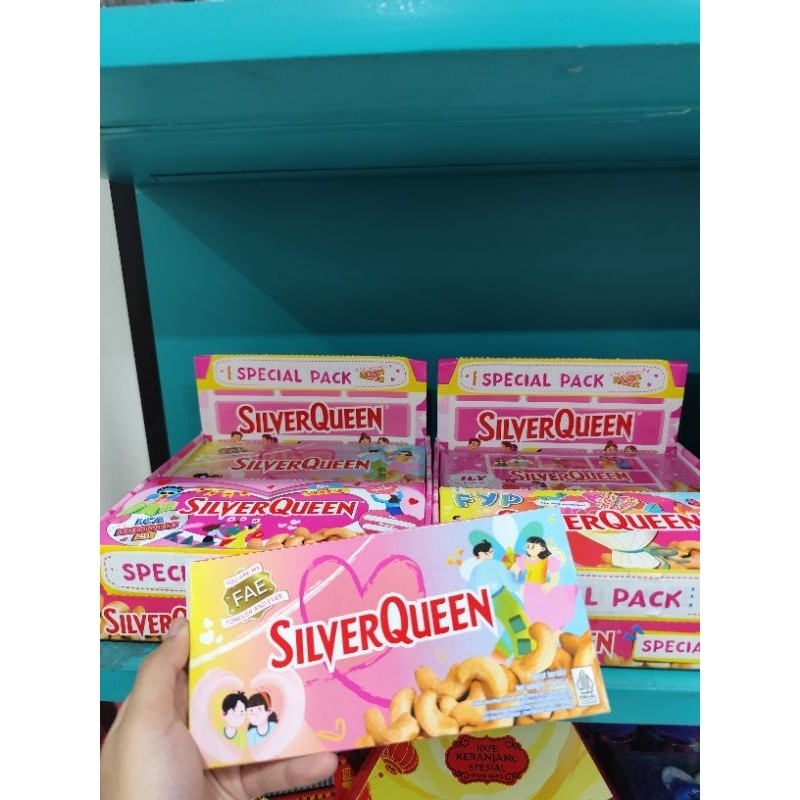 

(COKELAT) Silver Queen Special Pack buy 1 get 1 cashew