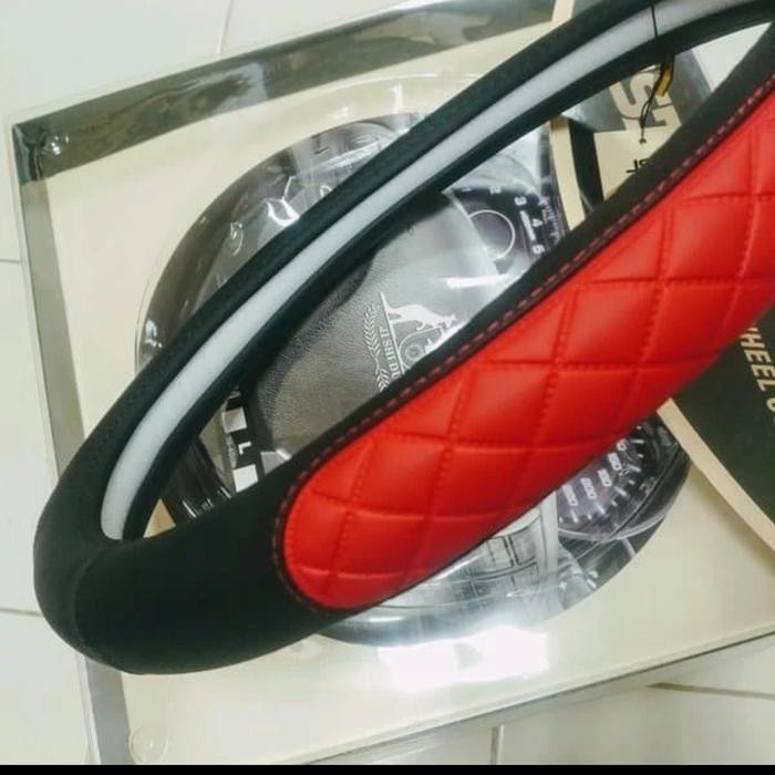 TERPERCAYA cover sarung stir mobil Toyota Rush gr sport