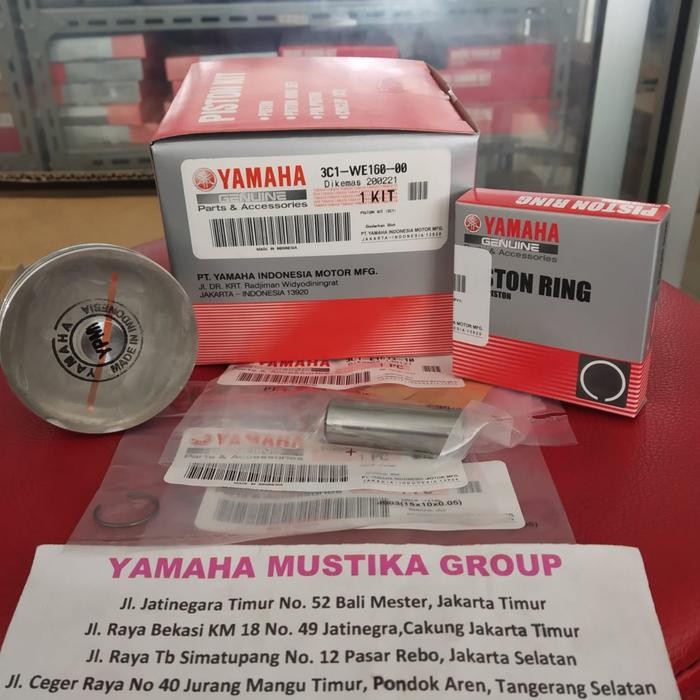 PREMIUM Piston Kit Vixion Old - Vixion NVL - Jupiter Mx King - Vixion NVA Ori