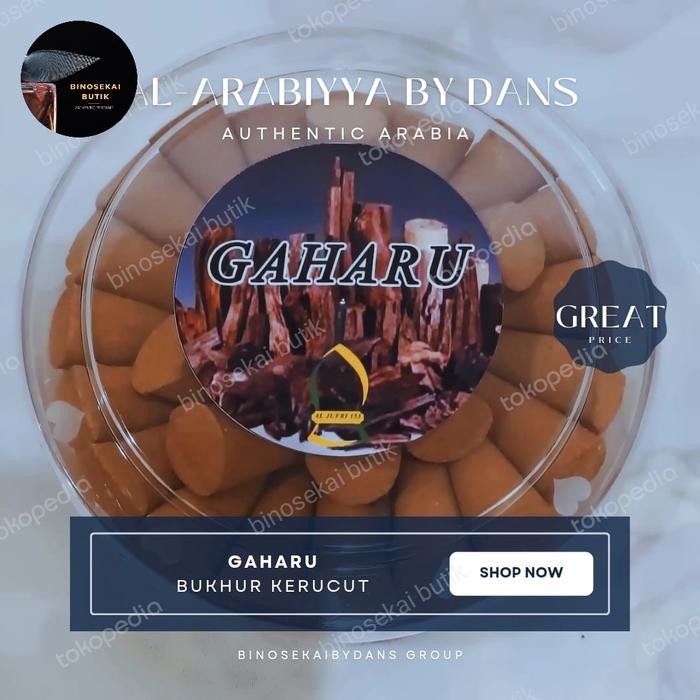 PREMIUM Bukhur buhur dupa GAHARU kerucut isi 40pcs Asli