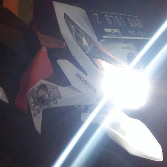PREMIUM lampu depan led beat street/beat tombol saklar 3 mode rtd Ac-Dc