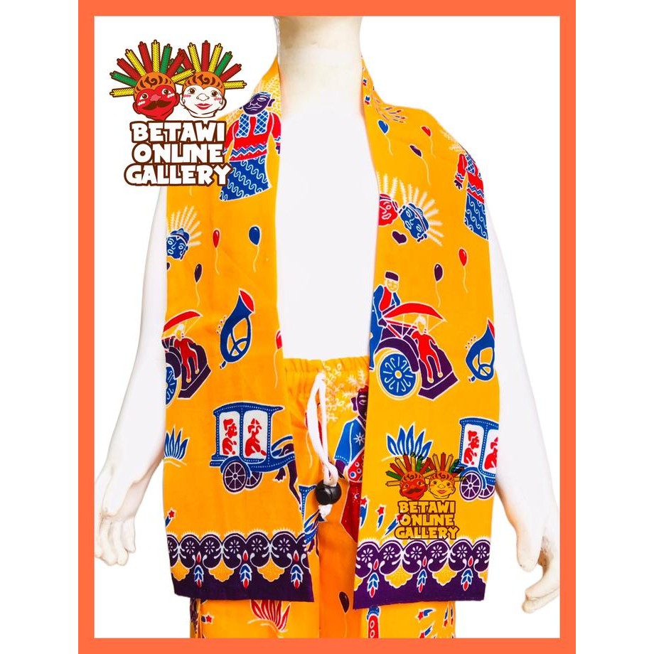 Cukin Syal Betawi Anak / Cukin Selendang Betawi Anak