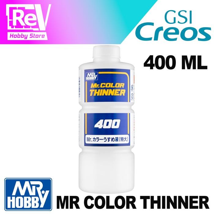 MR COLOR THINNER 400 THINNER GUNDAM MODEL KIT MG HG PG T-104