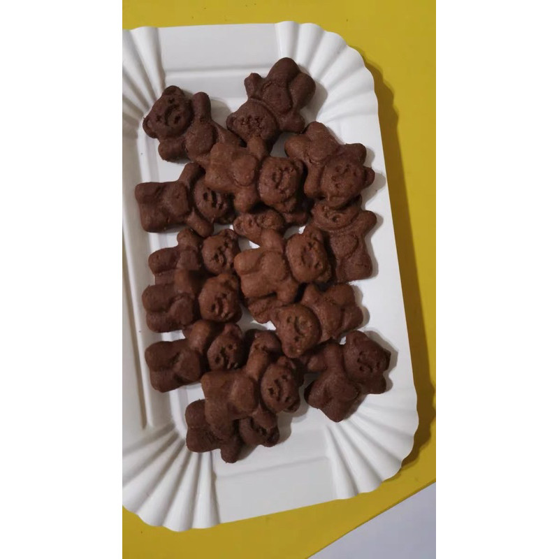 

Sajiandapur Bika Little Bear 100G Biscuit Coklat Bentuk Panda Bika Little Bear Milk Biscuit