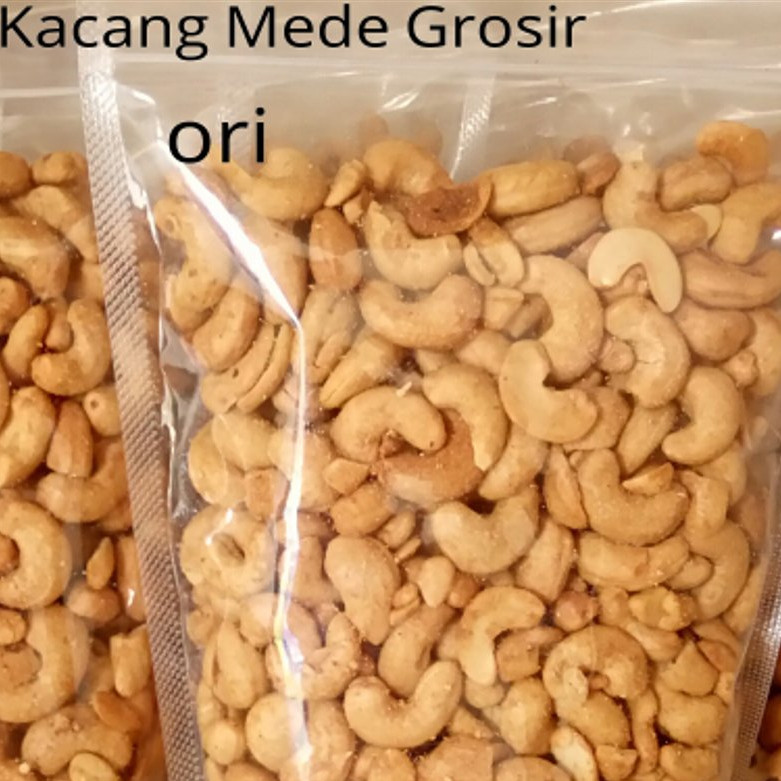

Sajiandapur 500Gram Kacang Mede Super Original Asin Gurih Bawang