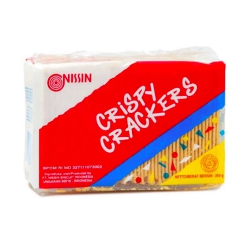 

Sajiandapur Nissin Crispy Crackers 250G / Cemilan/Biskuit