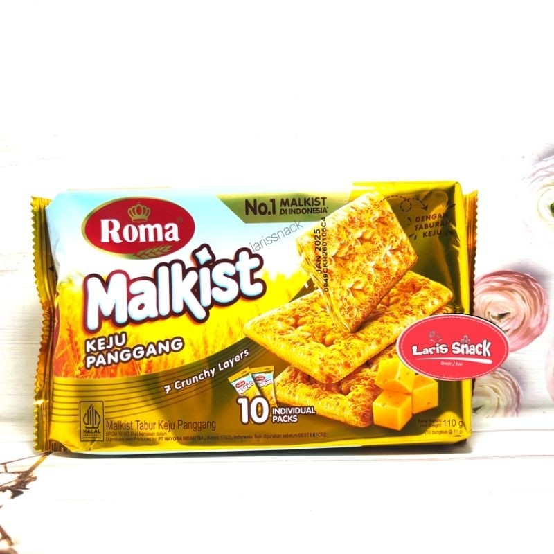 

Sajiandapur Roma Malkist Keju Panggang Keju Tabur Packs