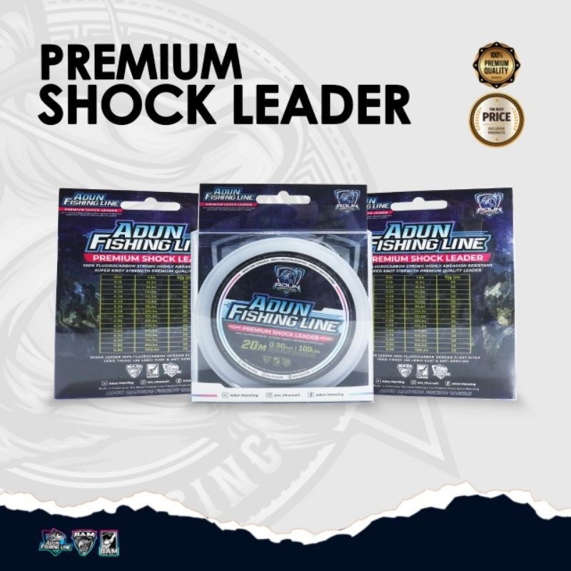 Adun Fishing Line Premium Shok Leader WE
