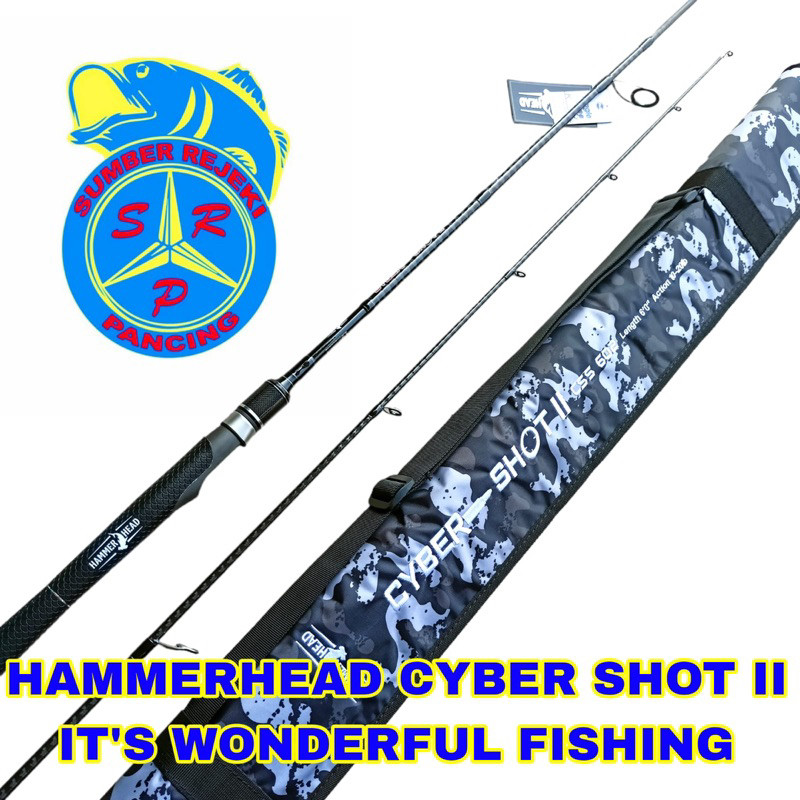 Joran Hammerhead Cyber Shot II 165/180cm Ringan Kuat WE