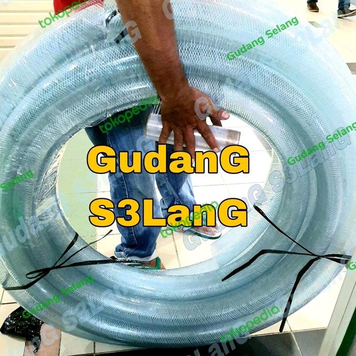 Selang Air Benang Tebal 1,25" Roll Irigasi Perkebunan Nyak Limbah