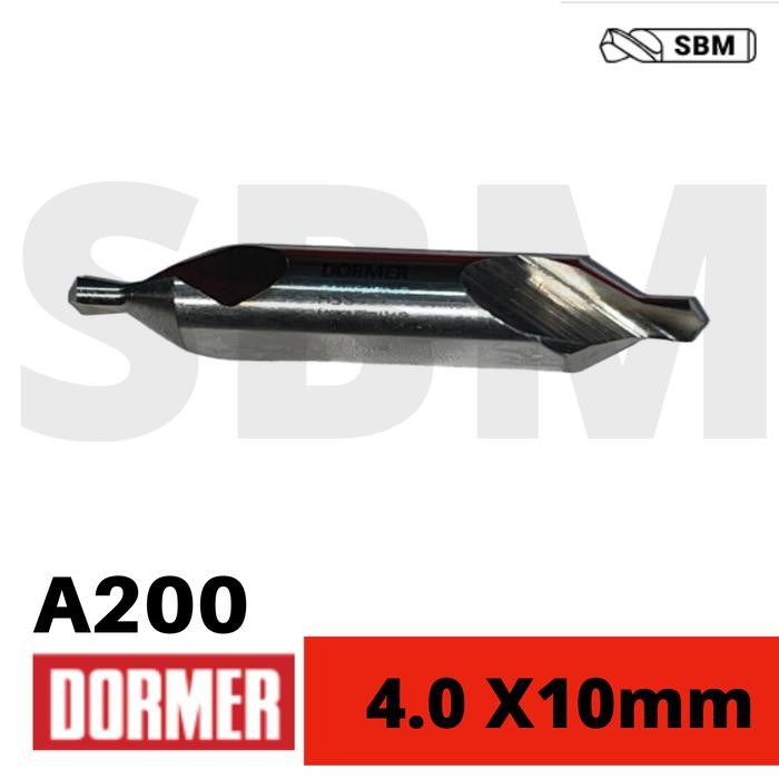 BOR HSS CENTER DRILL DORMER A200 4MM