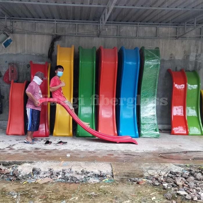 PROMO Perosotan Anak Fiber Panjang 2,5 M dan 1,5 M - Seluncuran Fiberglass