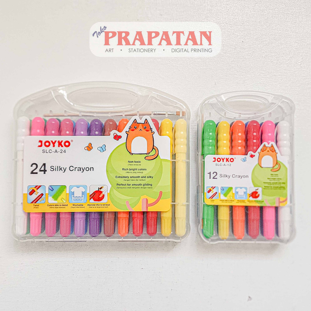 

Joyko Silky Crayon Set Crayon Silky