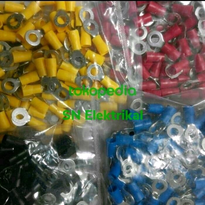 Skun kabel O Skun Ring 4mm 3,5-4/3,5-5/3,5-6/3,5-8/3,5-10