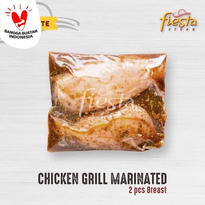 

Fiesta Steak Marinated Chicken Grill - Daging Fillet Dada Ayam Frozen