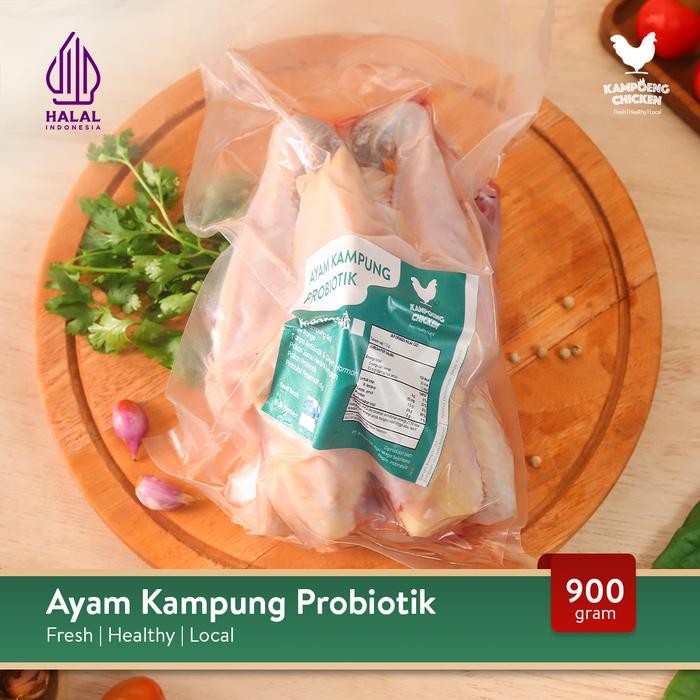

Ayam Kampung Probiotik Halal Karkas 900 Gram