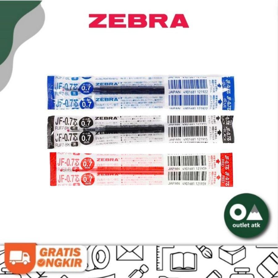

UM1 Zebra Sarasa Refill Pen 0.7mm - Isi Pulpen Jepang Asli Orinal
