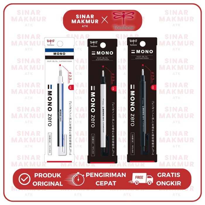 

Penghapus Mekanik / Mono Zero Eraser 2.3mm TOMBOW (PCS)
