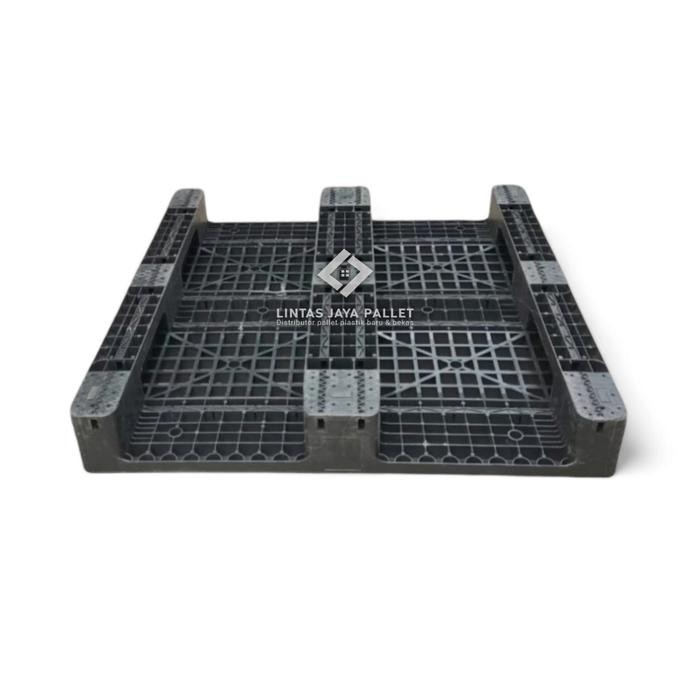 

TERLARIS Pallet plastik M ukuran 120x100x16 cm / Palet plastik bekas