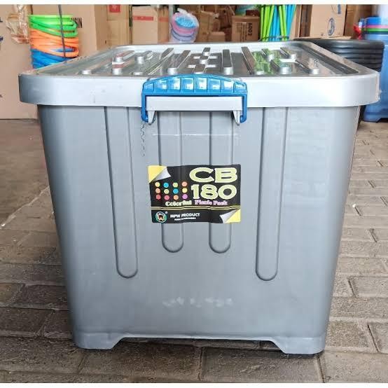 MPW Box Container/Kontener box CB 180 liter Silver MPW