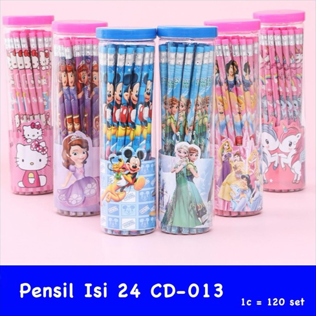 

UM1 [D] PENSIL TABUNG ISI 24 CD-013