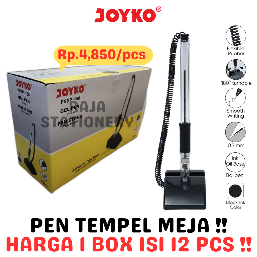 

JOYKO PEN STAND GEL PEN PULPEN PEN MEJA JOYKO KANTOR PSBP-150 [12PCS]