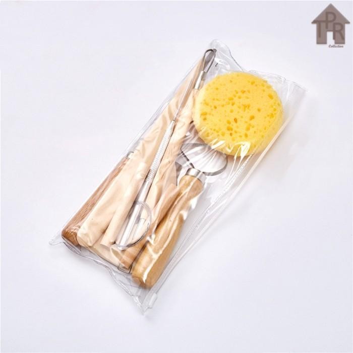 

BUTSIR SET / ALAT UKIR CLAY / POTTERY TOOL / MODELLING TOOLS - 8PCS.