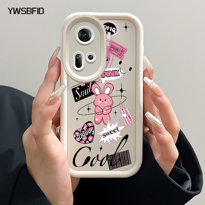 YWSBFID Casing Hp Untuk OPPO Reno 11 5G Reno 11F 5G Reno 11 Pro 5G F25 Pro 5G Reno 13F 5G Reno 2Z Re