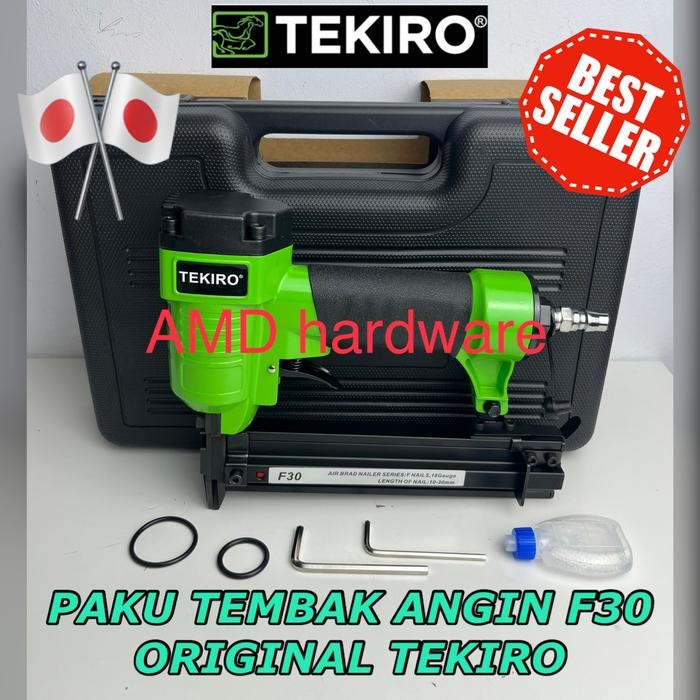 

WOLD - Mesin Air Nailer F30 Paku Tembak Angin Kompresor Original Tekiro Japan