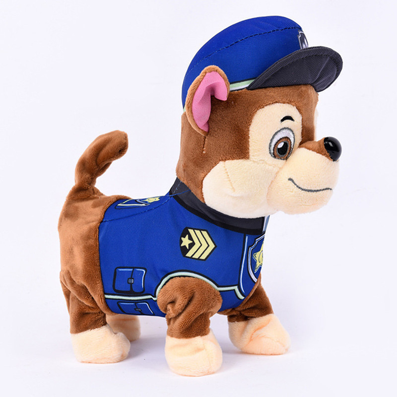 Figure 6pcs Lovely Electronic Toys Dog For Kids Baby Sound Control Dog Walking Singing Interactive